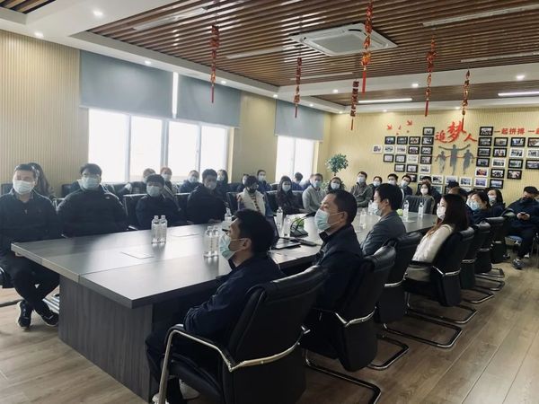 银金达职工积极学习二十大精神